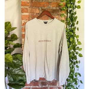 abercrombie long sleeve graphic tee